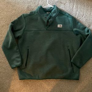 Mens North-face Sherpa Lined Pullover